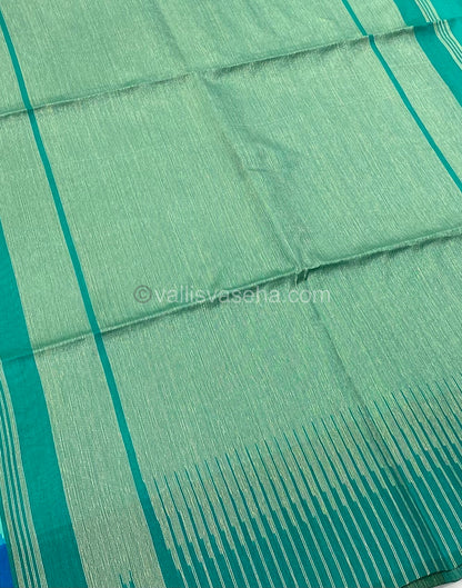 Semi Raw Silk - Sea Green Shade - VVRS002