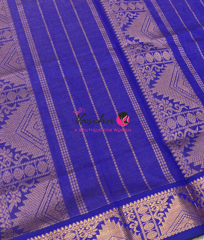 Semi Silk Cotton Saree | Vairavoosi  Design |VVSSC017
