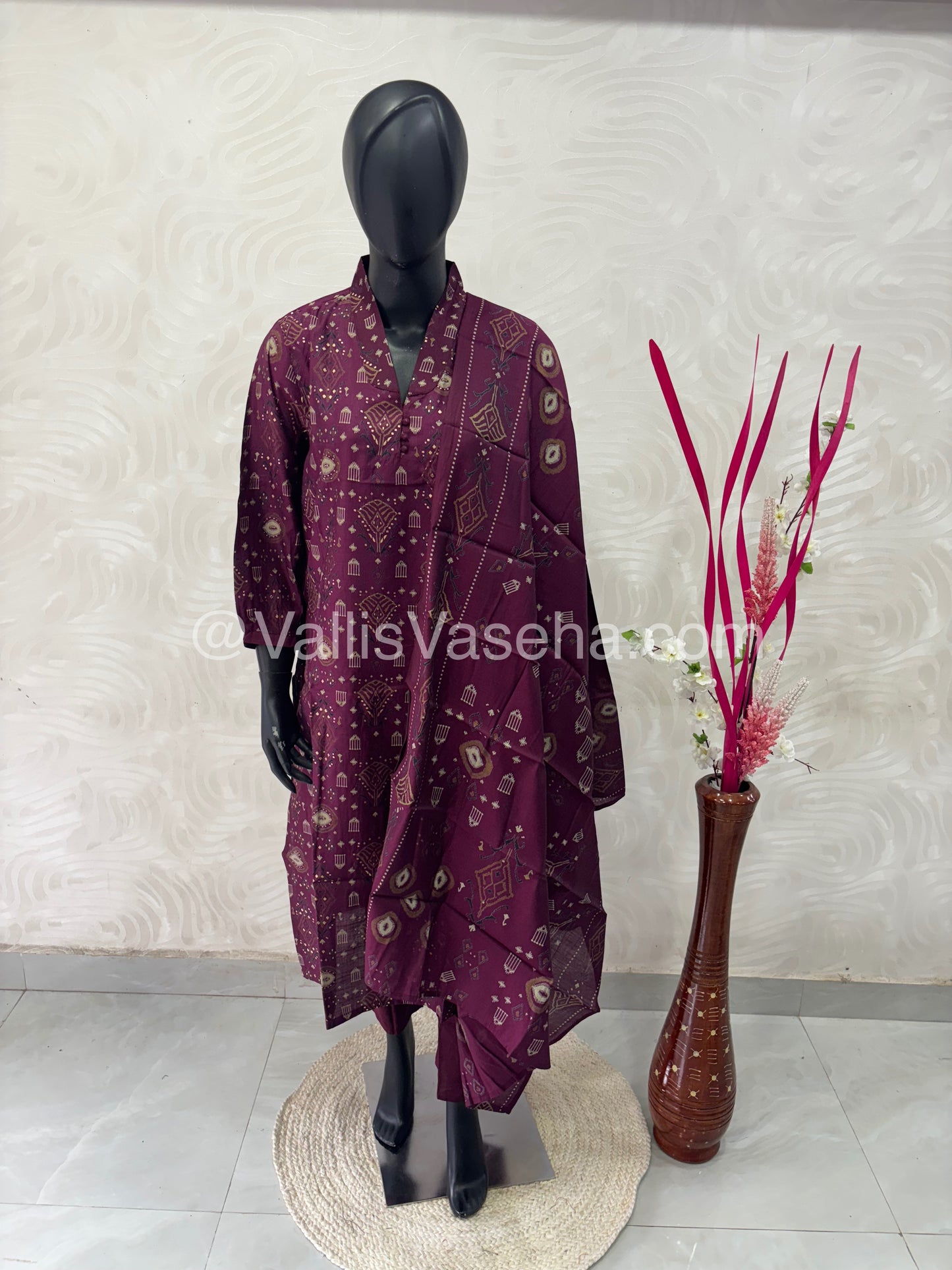 Readymade 3pc Set - Printed - VVRMS002