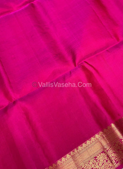 Pure Soft Silk Saree - Kanchi Border - VVPSS015