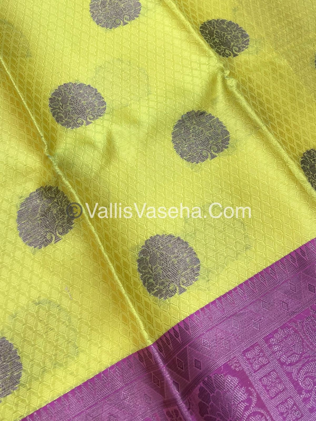 40% less - Offer Saree - Semi Banarsi Silk Saree - VVDS006