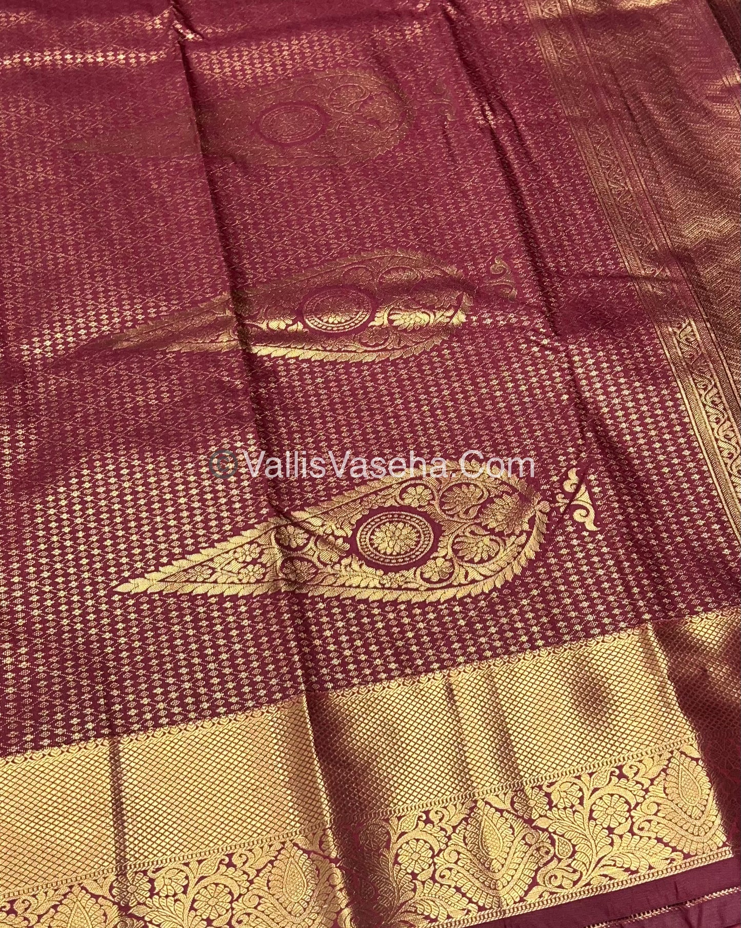 Semi Kanchipuram Soft Silk - VVSSS009