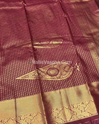 Semi Kanchipuram Soft Silk - VVSSS009