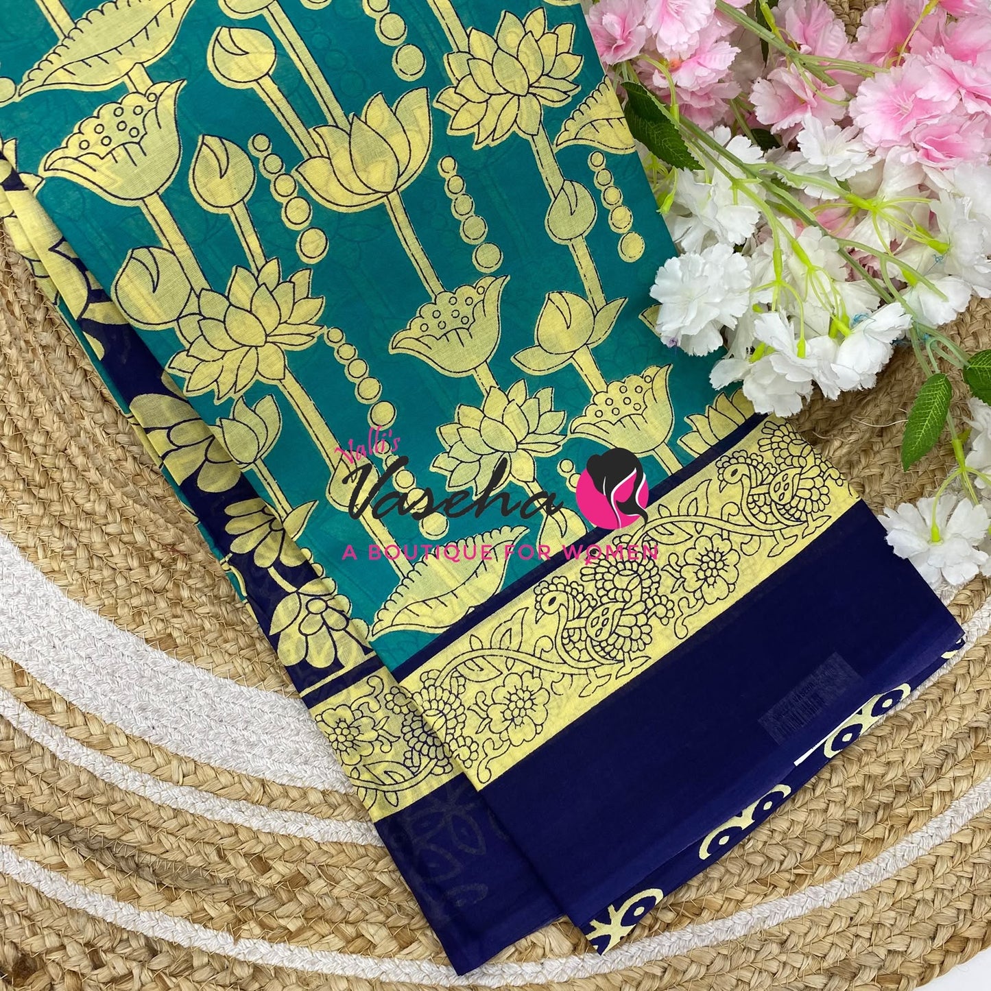 Pure Soft Mul Cotton Sarees  - VVMMC012