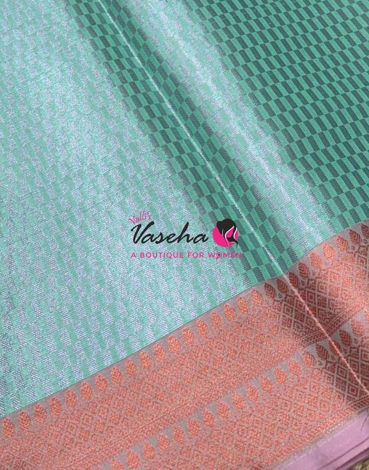 40% less - Offer Saree - Semi  Silk Saree - VVDS009
