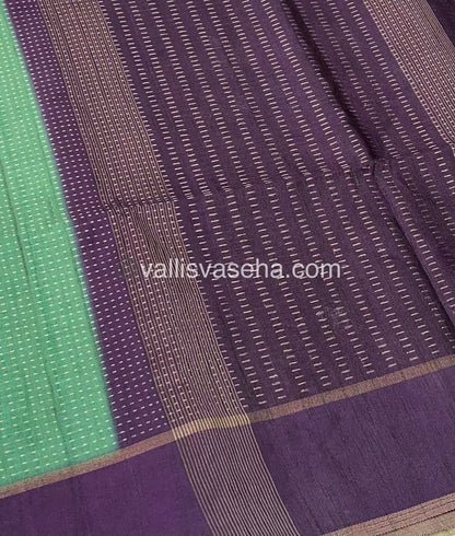 Semi Tussar Silk - Vairavoosi Design - VVSTS037