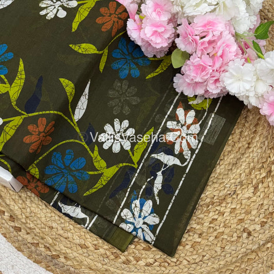 Pure Cotton Voile Saree | VVPVC001