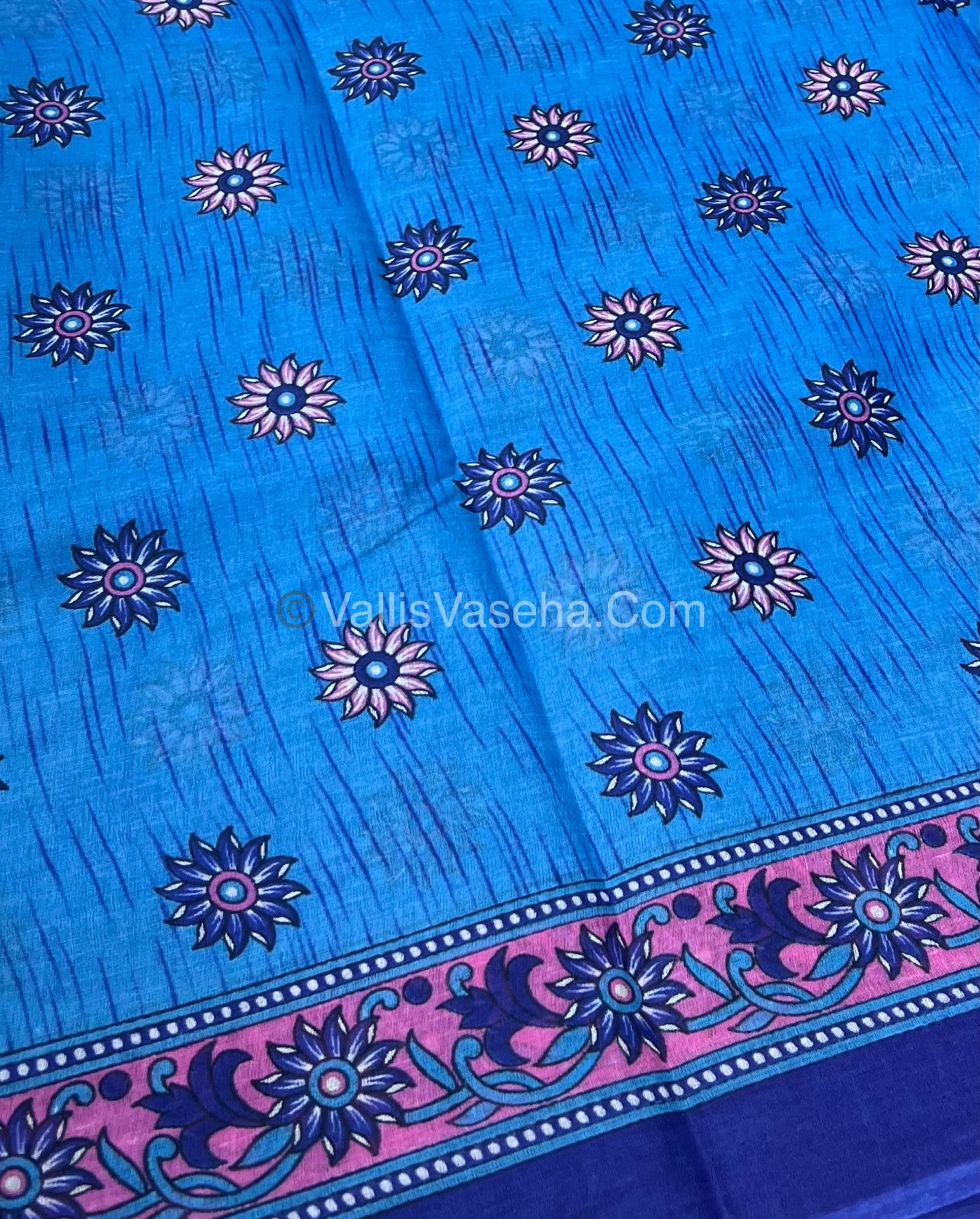 Pure Cotton Voile Saree | VVPVS001