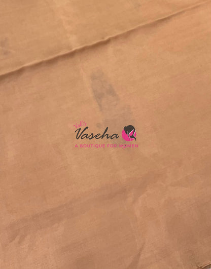 Vazhai Pattu Saree / Banana Pith - With Blouse - VVVPS002
