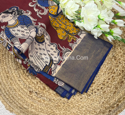 Chennur Silk | Kalamkari Prints | VVCS005