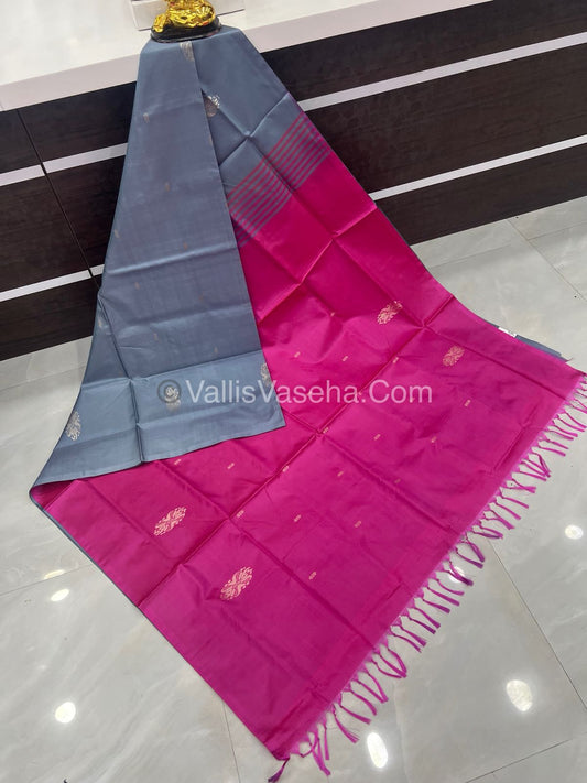Vazhai Pattu Saree / Banana Pith - With Out Blouse - VVVPS001