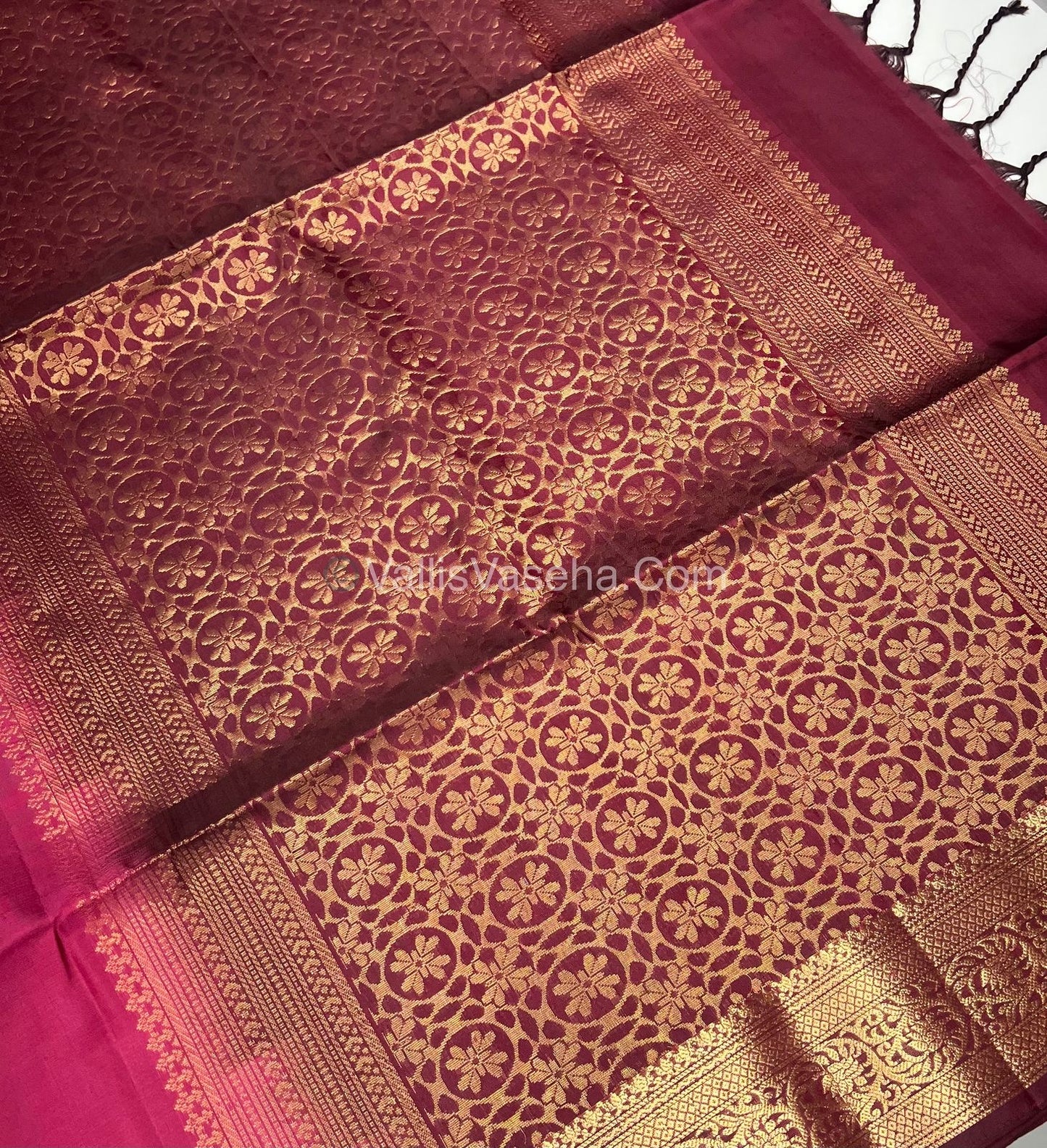 Pure Soft Silk Saree - Kanchi Border - VVPSS015