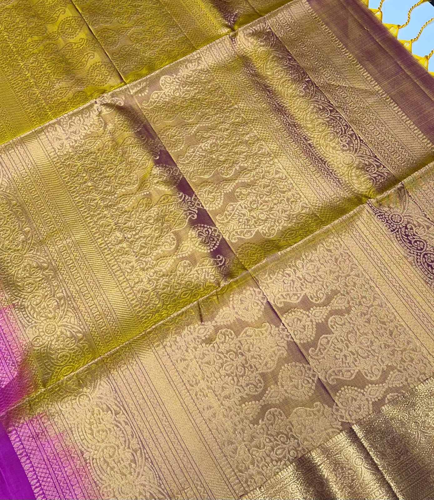 Pure Soft Silk Saree - Kanchi Border - VVPSS015