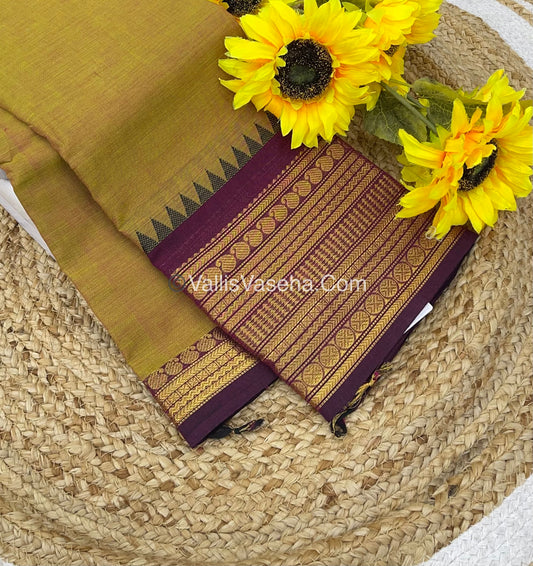Kanchi Cotton Saree - VVKCS008