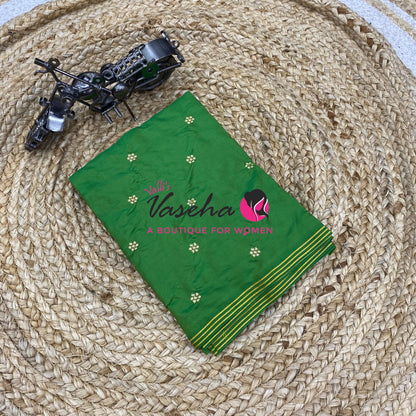 Blouse Bit - Pack Of 10pcs - Assorted-  Semi Silk - 1 mtr - VVBB005
