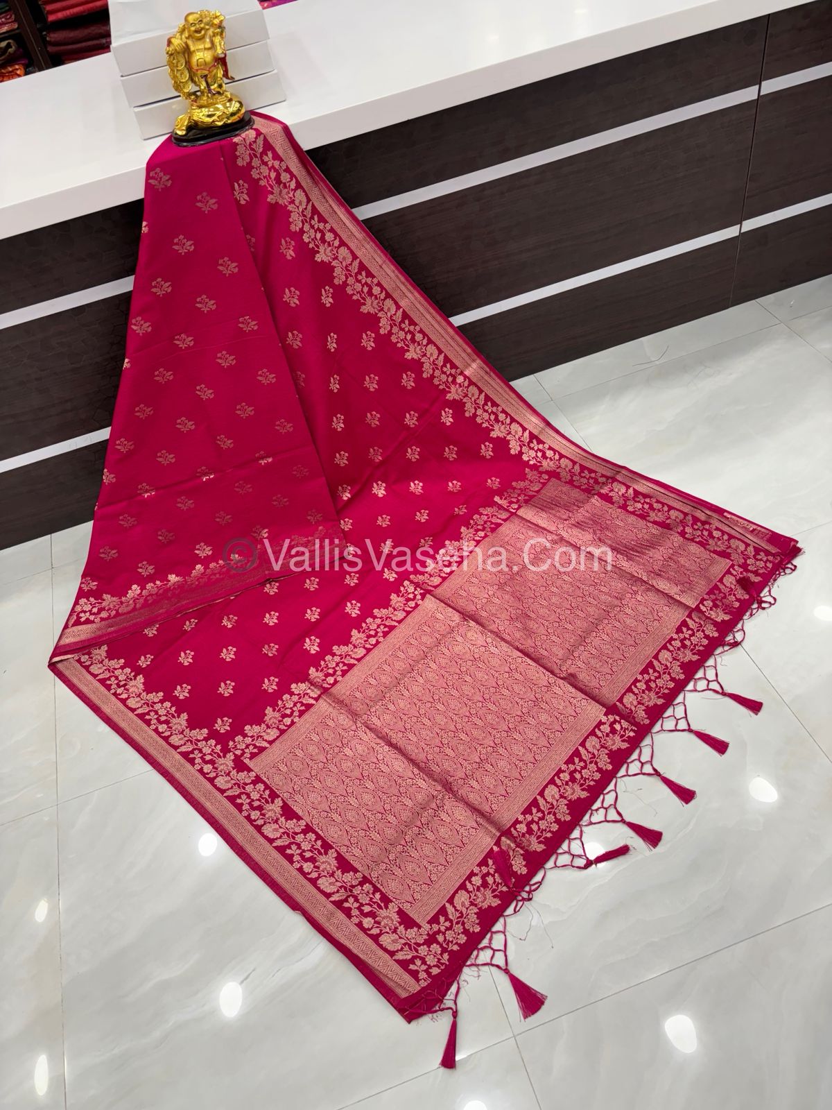 Banarasi - Heritage Silk - Semi Kathan Silk -   Pink Shade - VVBHS008