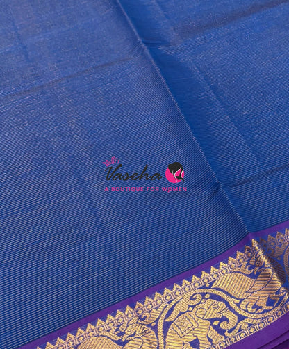 Semi Silk Cotton Saree | Vairavoosi  Design |VVSSC017