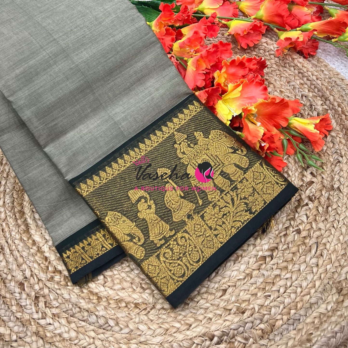 Kanchi Cotton Saree - VVKCS032