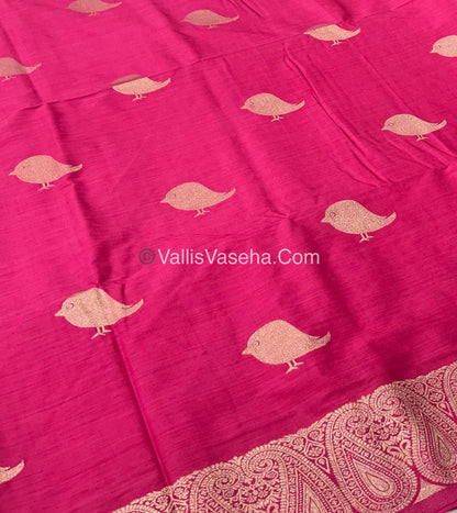 Banarasi - Heritage Silk - Semi Kathan Silk - Peach Shade - VVBHS005