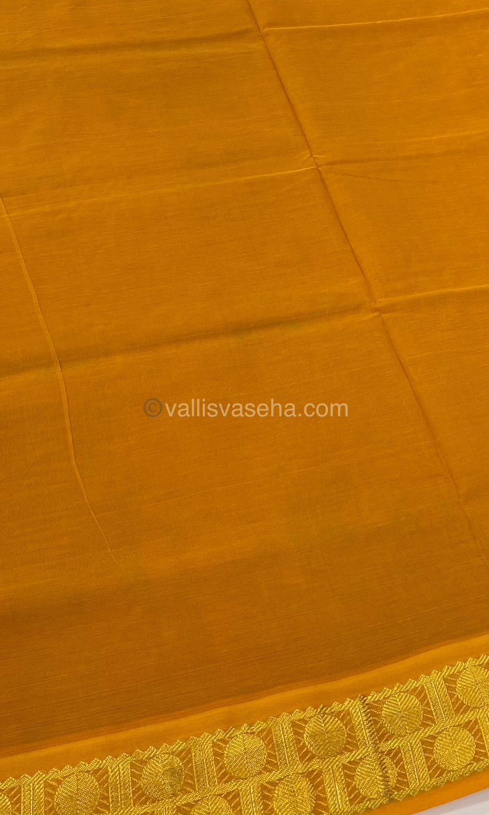 Semi Silk Cotton Saree - Red & Yellow Combo - VVSSC001