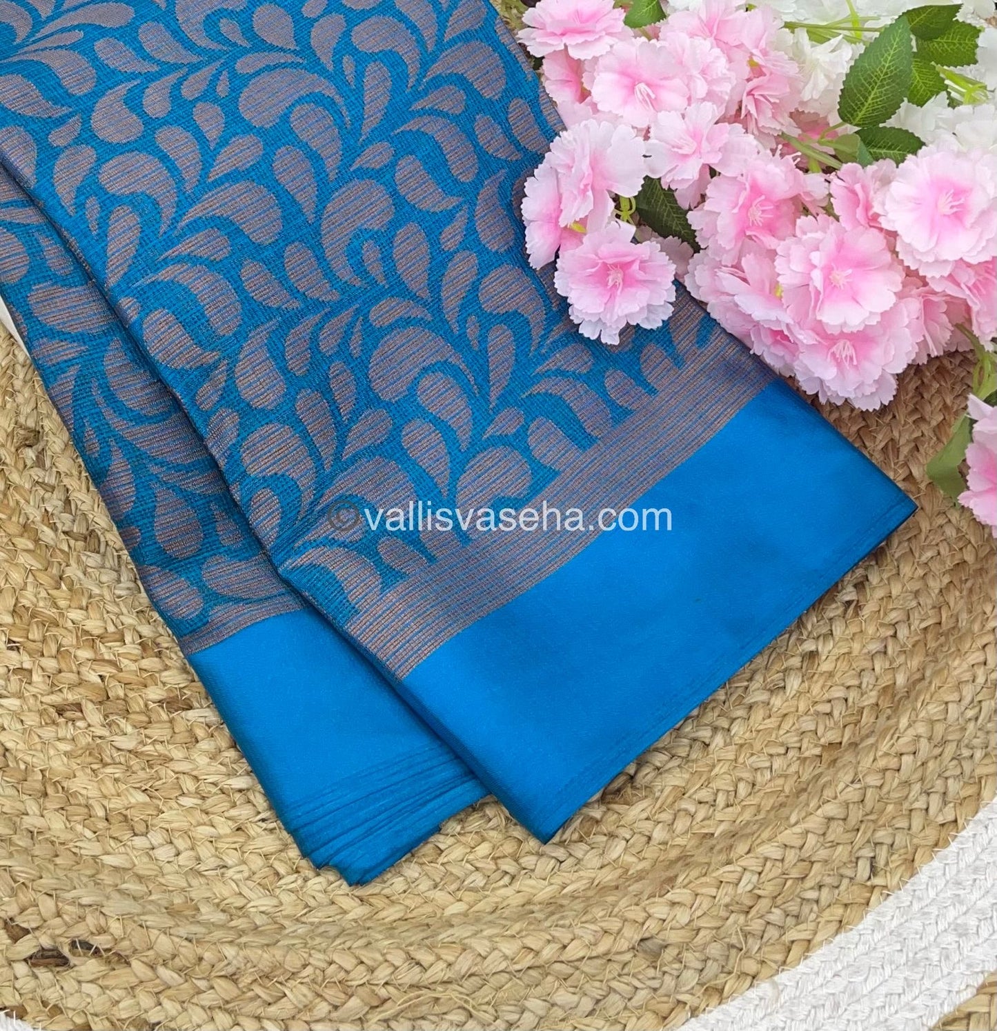 Mixed Cotton Brasso Saree - VVBS001