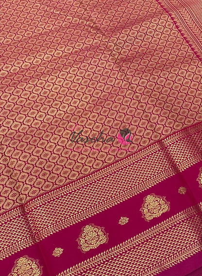 Semi Kanchi Silk - VVSKS015