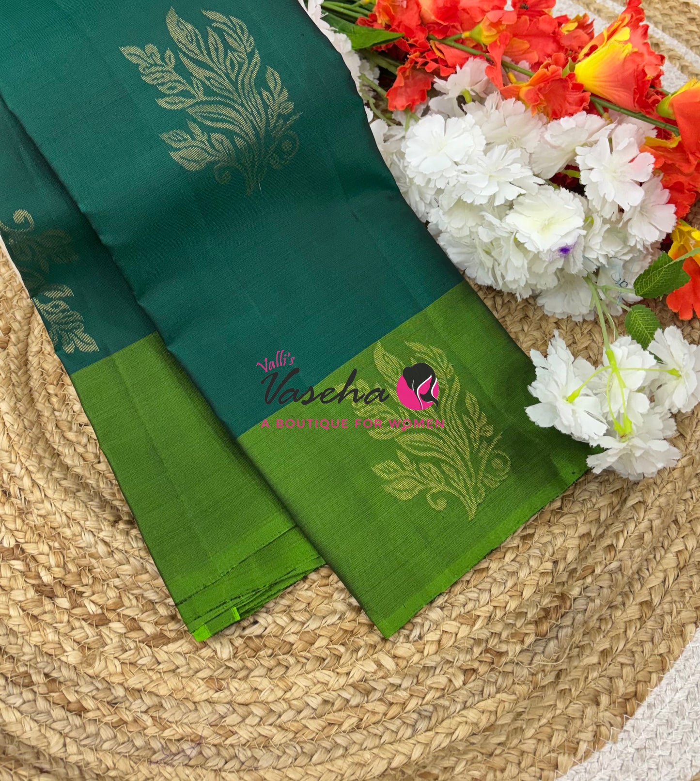 Half Mix - Pure Soft Silk Saree - VVPSS083