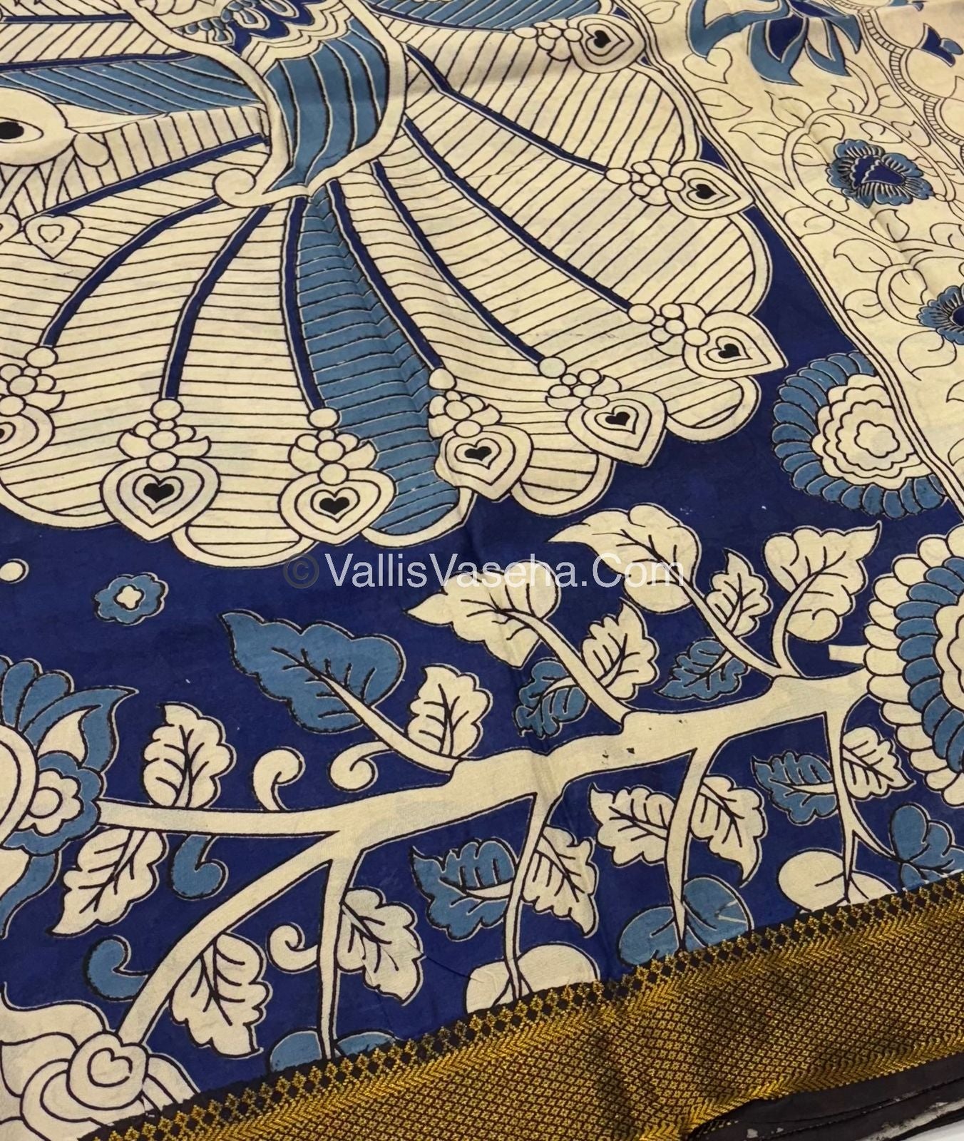 Chennur Silk | Kalamkari Prints | VVCKS006