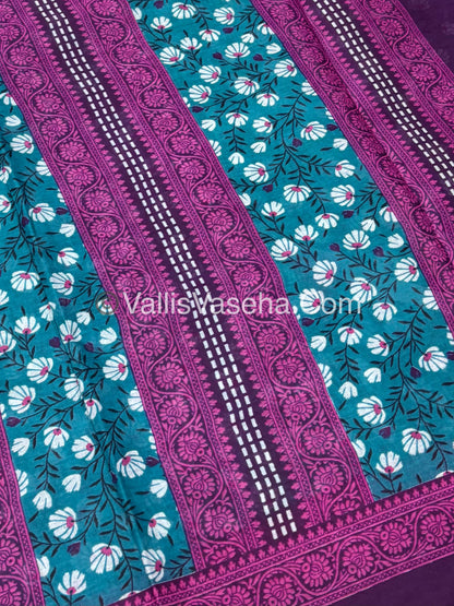 Pure Cotton Voile Saree | VVPVC001