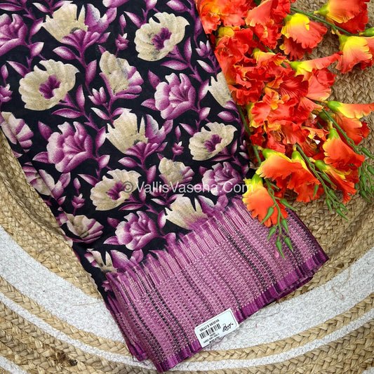 30% less - Offer Saree -   Semi Dola Saree - VVDS006