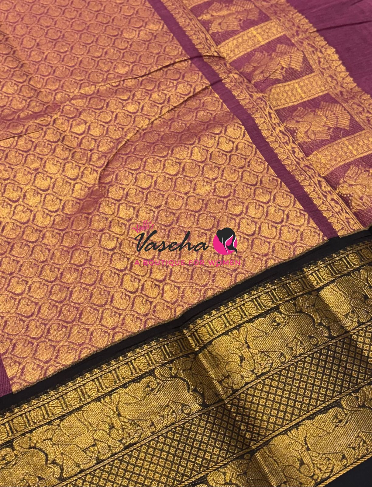 Kanchi Cotton Saree - VVKCS022