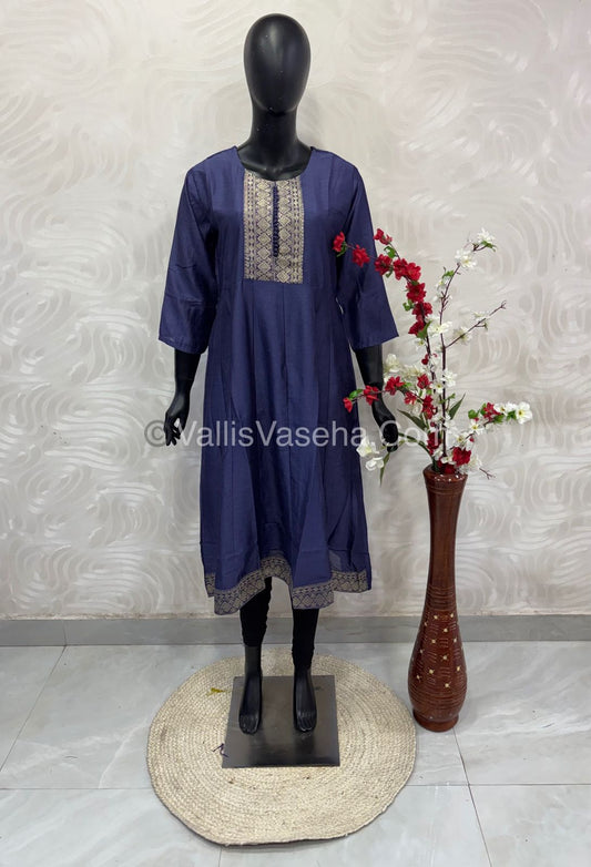 Ready Made - Anarkali - Vichitra Silk -   VVRAK001