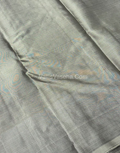 Half Mix - Pure Soft Silk Saree - VVPSS054
