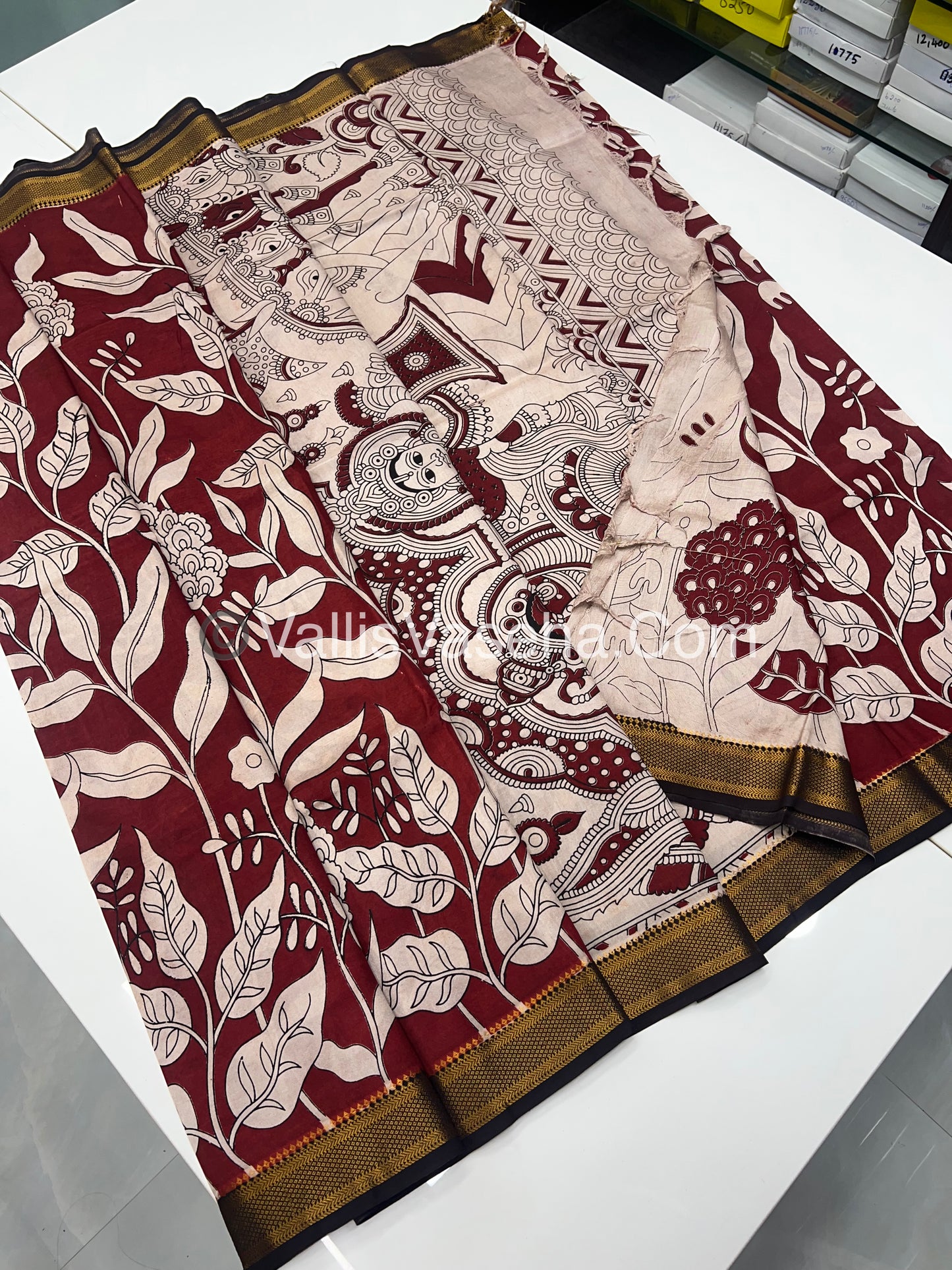 Chennur Silk | Kalamkari Prints | VVCS005