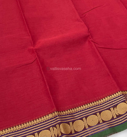 Kanchi Cotton Saree - VVKCS005