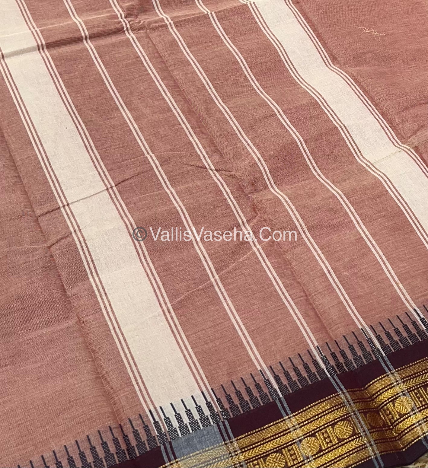 Kanchi Cotton Saree - VVKCS015