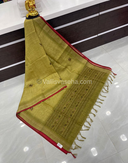 French Knot - Tissue Saree -  VVLFN001