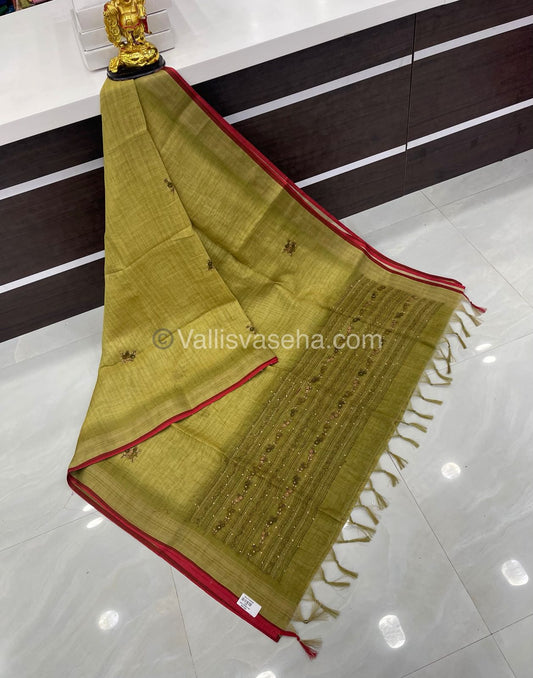 French Knot - Tissue Saree -  VVLFN001