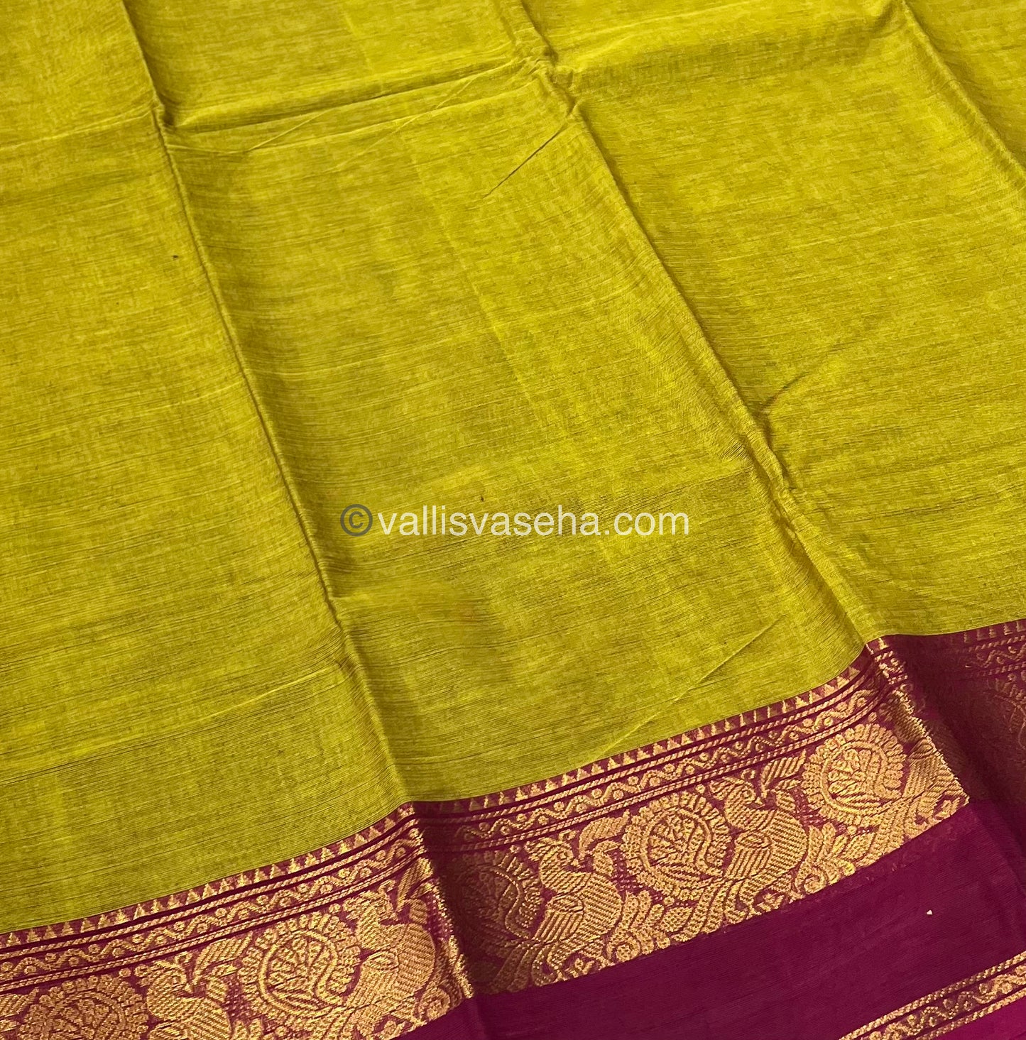 Kanchi Cotton Saree - VVKCS009