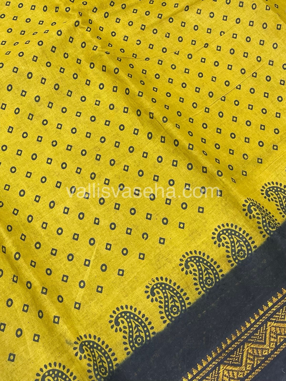 Sungudi Cotton Saree  - Bandini Print  - VVSBP001