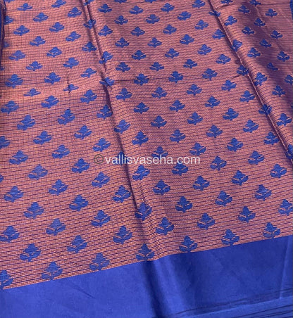 Mixed Cotton Brasso Saree - VVBS001