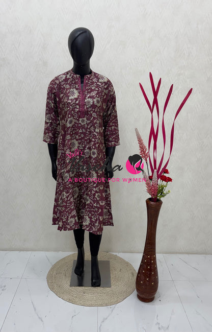 Ready Made - Anarkali Kurti -   VVRMS021
