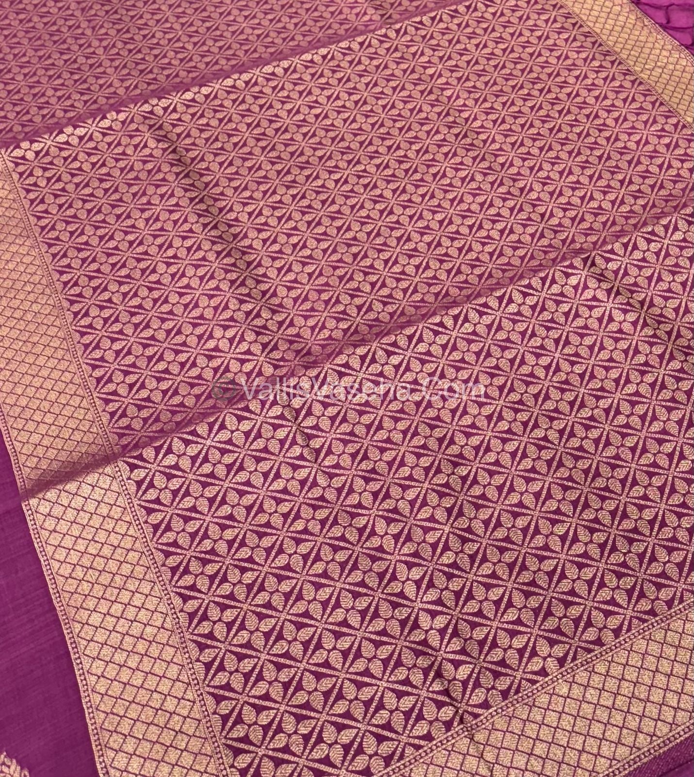 Banarasi - Heritage Silk - Semi Kathan Silk -  Onion Pink Shade - VVBHS007