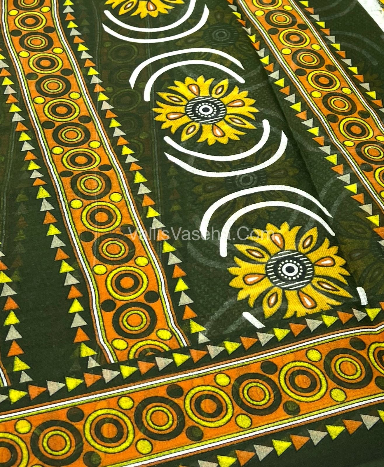 Pure Cotton Voile Saree | VVPVS001