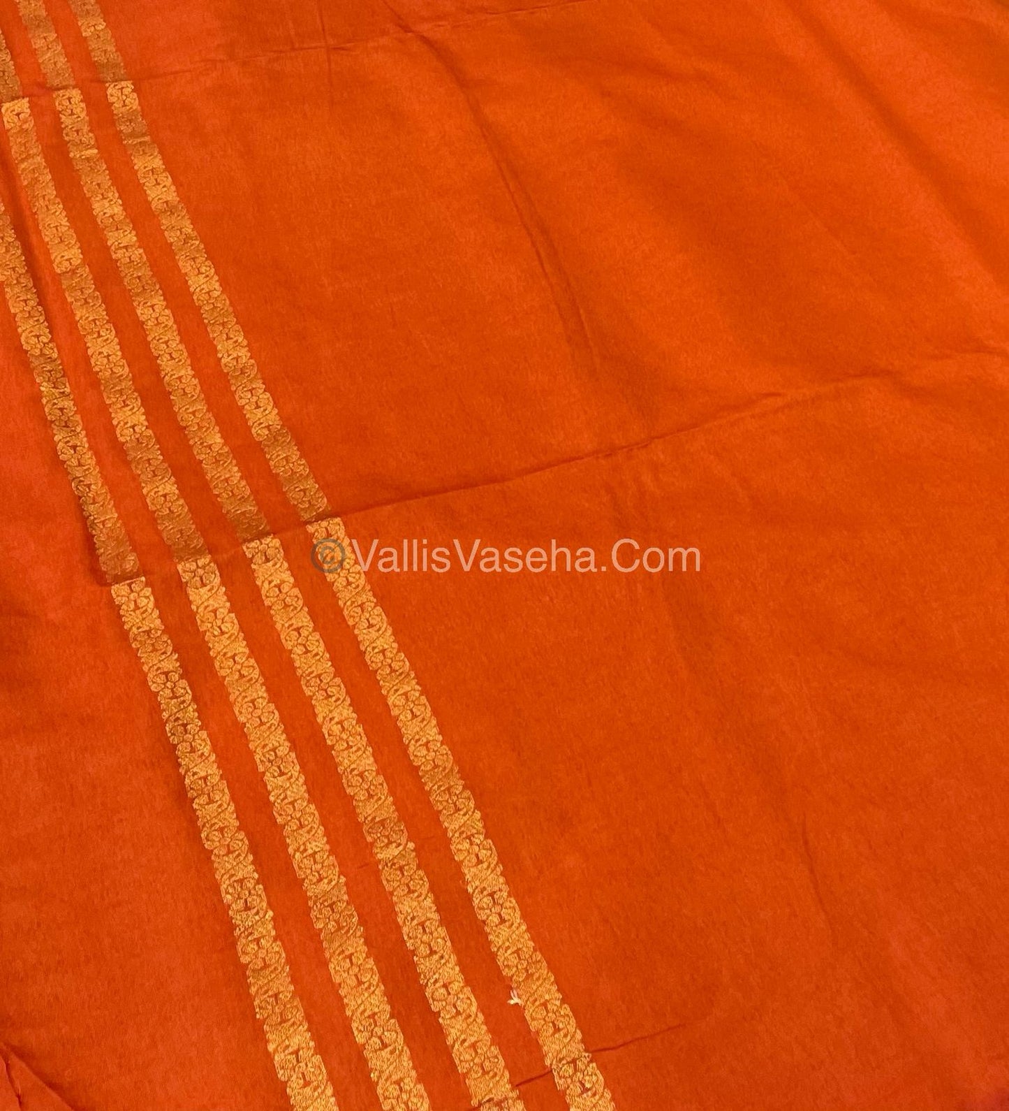 Mulberry Semi Silk - Rust Orange Shade - VVMSS001