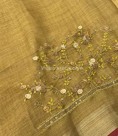French Knot - Tissue Saree -  VVLFN001