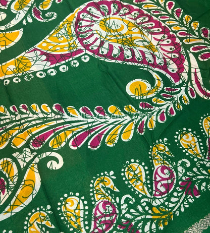 Budget Friendly Sarees - Casual Wear Sarees - Crackle Silk - VVCS002