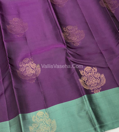 Half Mix - Pure Soft Silk Saree - VVPSS051