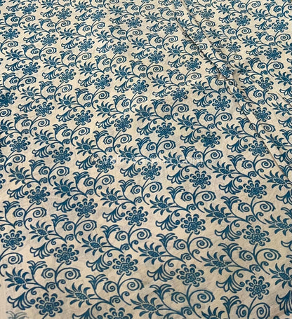 Pure Kalamkari Cotton Saree - VVPKC002