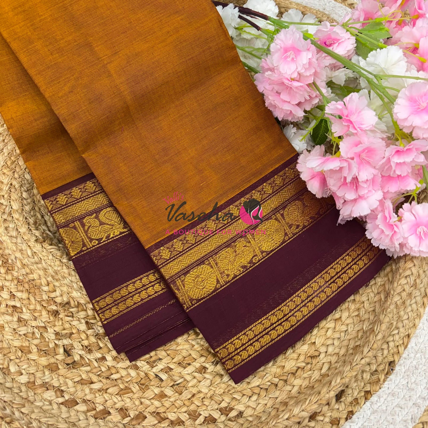 Kanchi Cotton Saree - VVKCS019